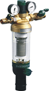 HS10S-1/2&quot;AC комбинированный фильтр с редуктором, обратным клапаном и запорным вентилем, на холодную