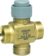 V5823A2060 3-х ходовой линейный муфтовый клапан, PN16, DN20, Kvs 4, 6,5 мм, 120 °C Honeywell