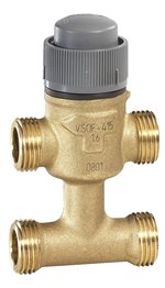 VSMF-420-2.5 3-х ход. лин-й клапан с байпасом, PN16, пл. упл., 3/4" (DN20), Kvs 2.5, 6.5мм, 2…120 °C