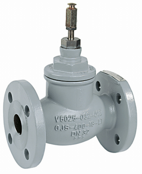 V5025A1084 2-х ходовой линейный фланцевый клапан, PN25, DN25, Kvs 10.0, 20мм, 200 °C  Honeywell