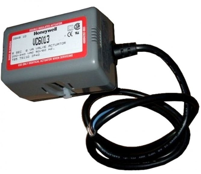 VC6013ZZ00/U Привод (3-х проводной для SPDT) Привод, управл. контакт SPDT, 1м кабель